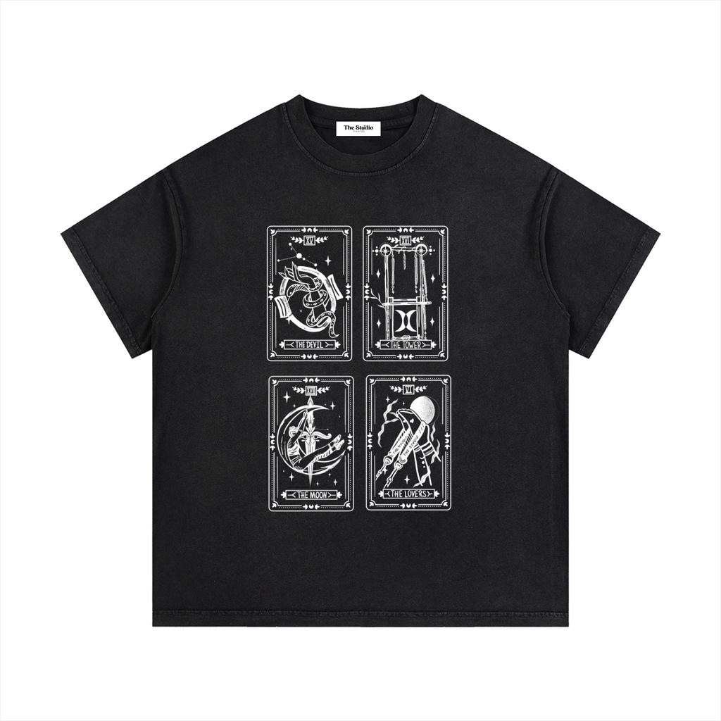 Pilates Tarot Vintage Tee