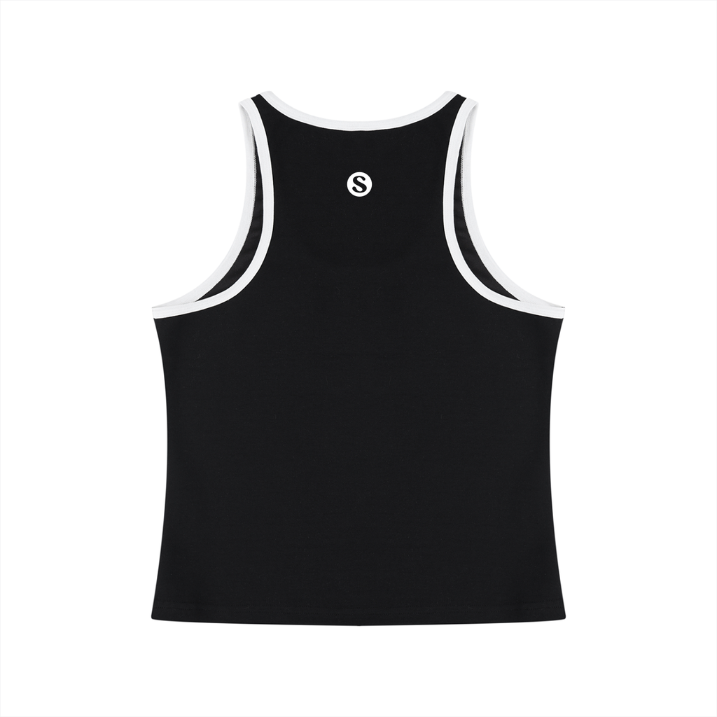 Doing My Best Colorblock Crop Tank