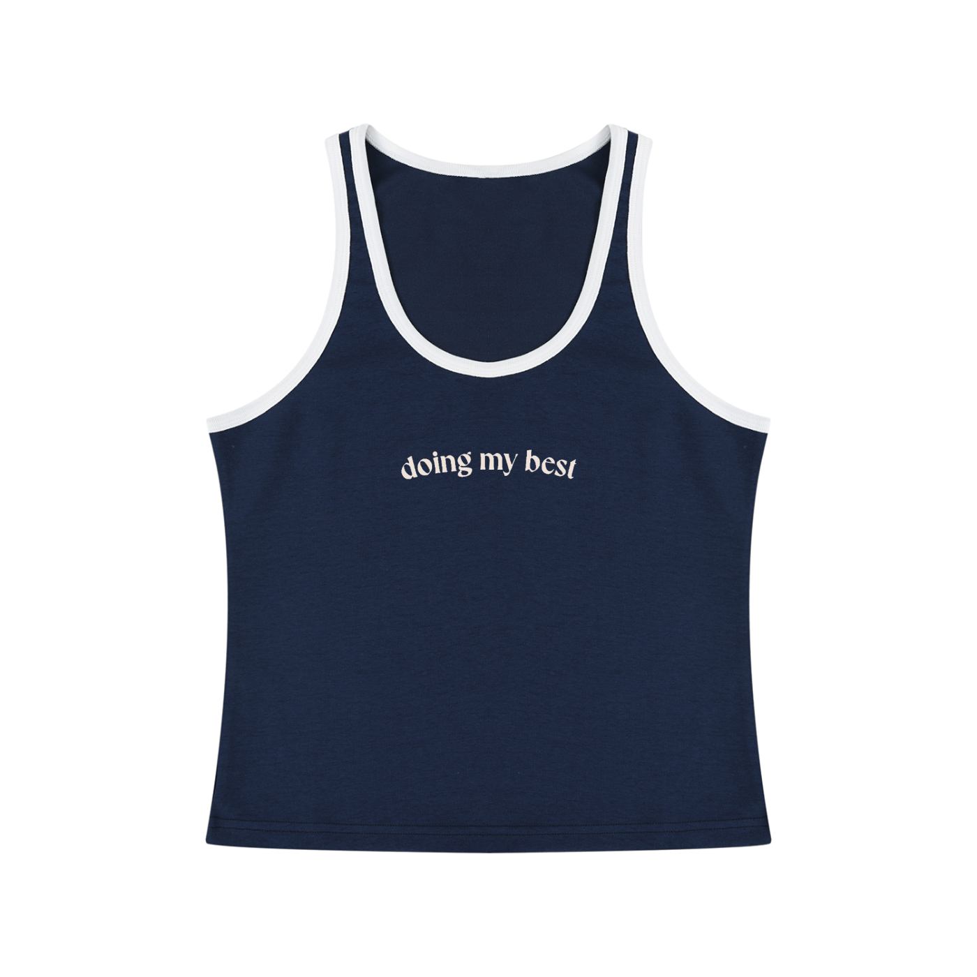 Doing My Best Colorblock Crop Tank