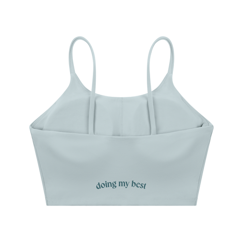 Doing My Best Strappy Sports Bra