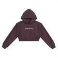 Doing My Best Cropped Hoodie
