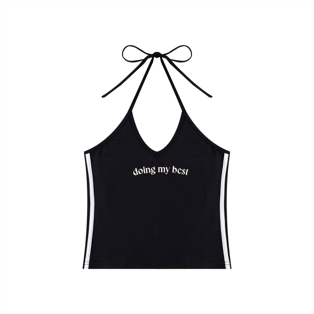 Doing My Best Halter Tank