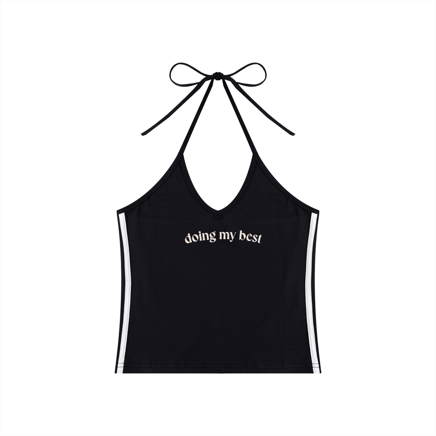 Doing My Best Halter Tank