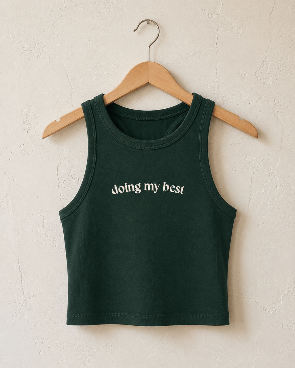 Doing My Best Racerback Tank