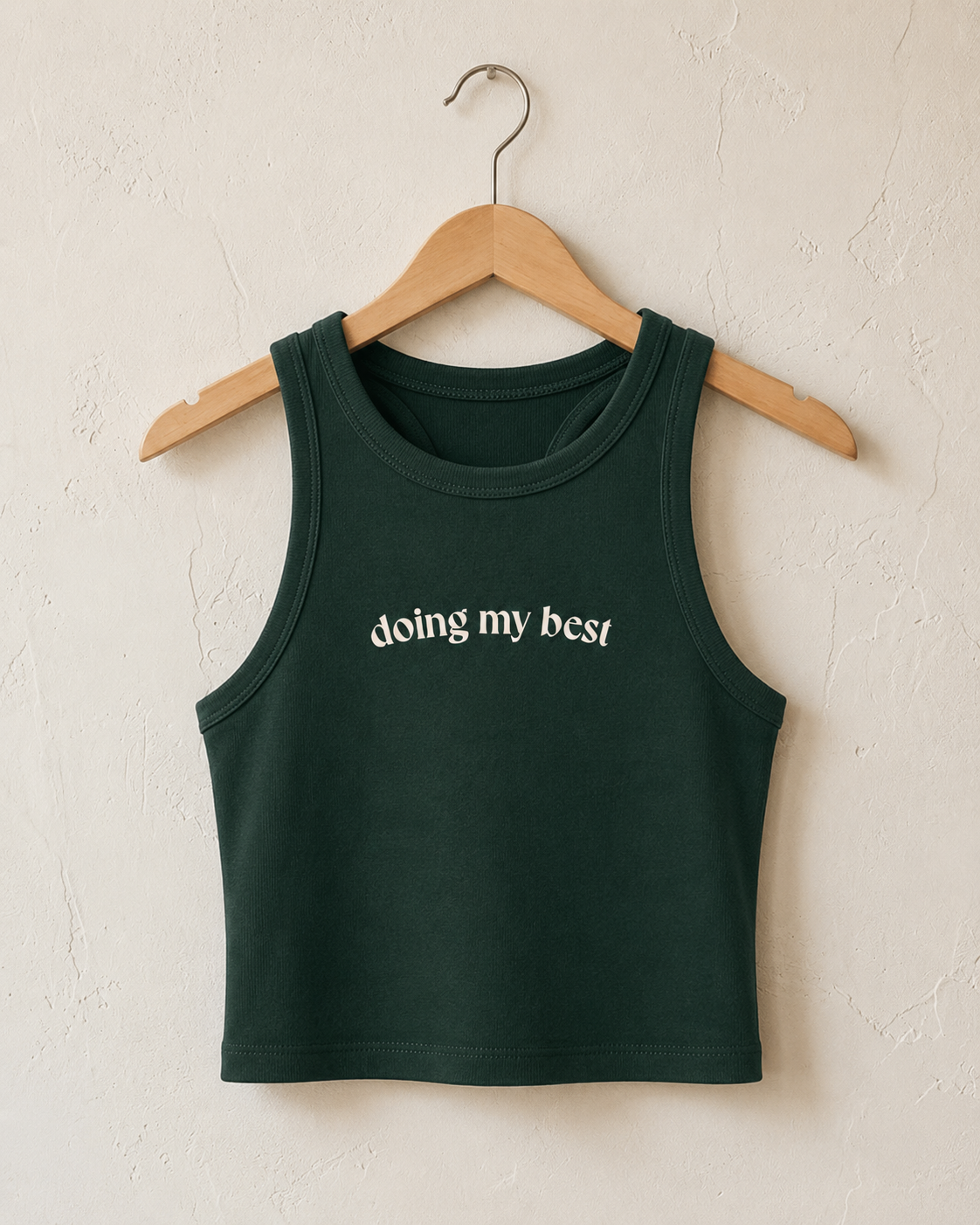Doing My Best Racerback Tank