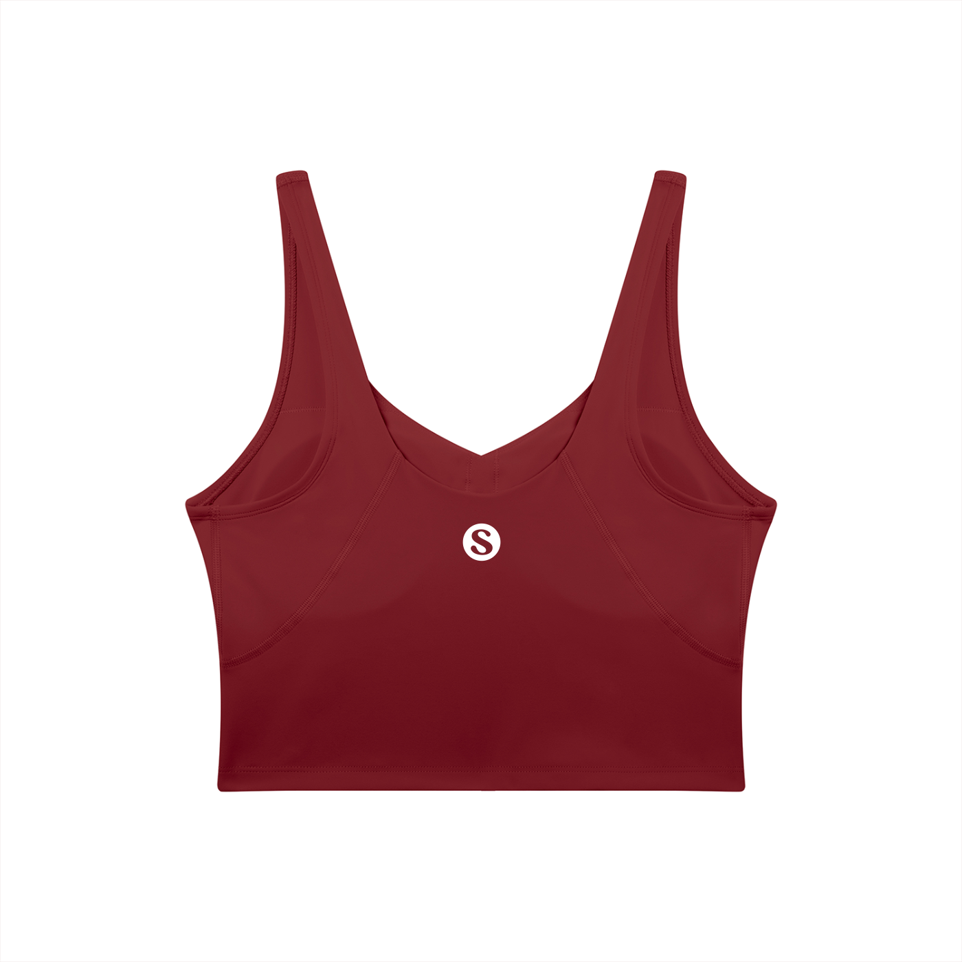 Doing My Best V-Neck Sports Bra