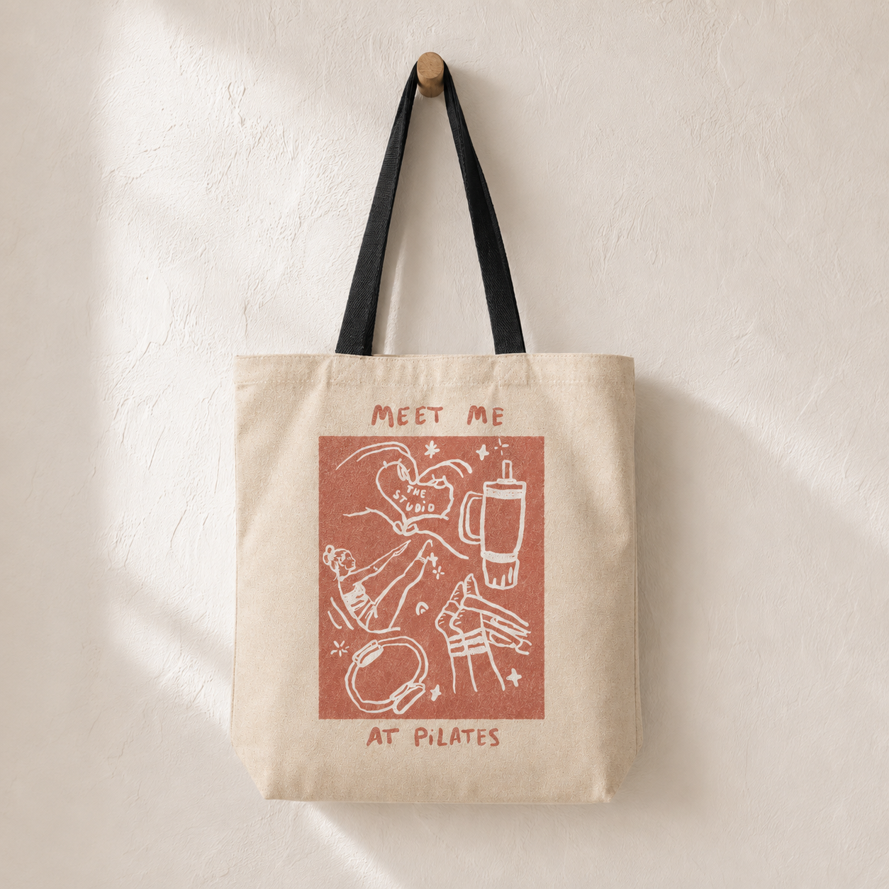 Meet Me At Pilates Tote