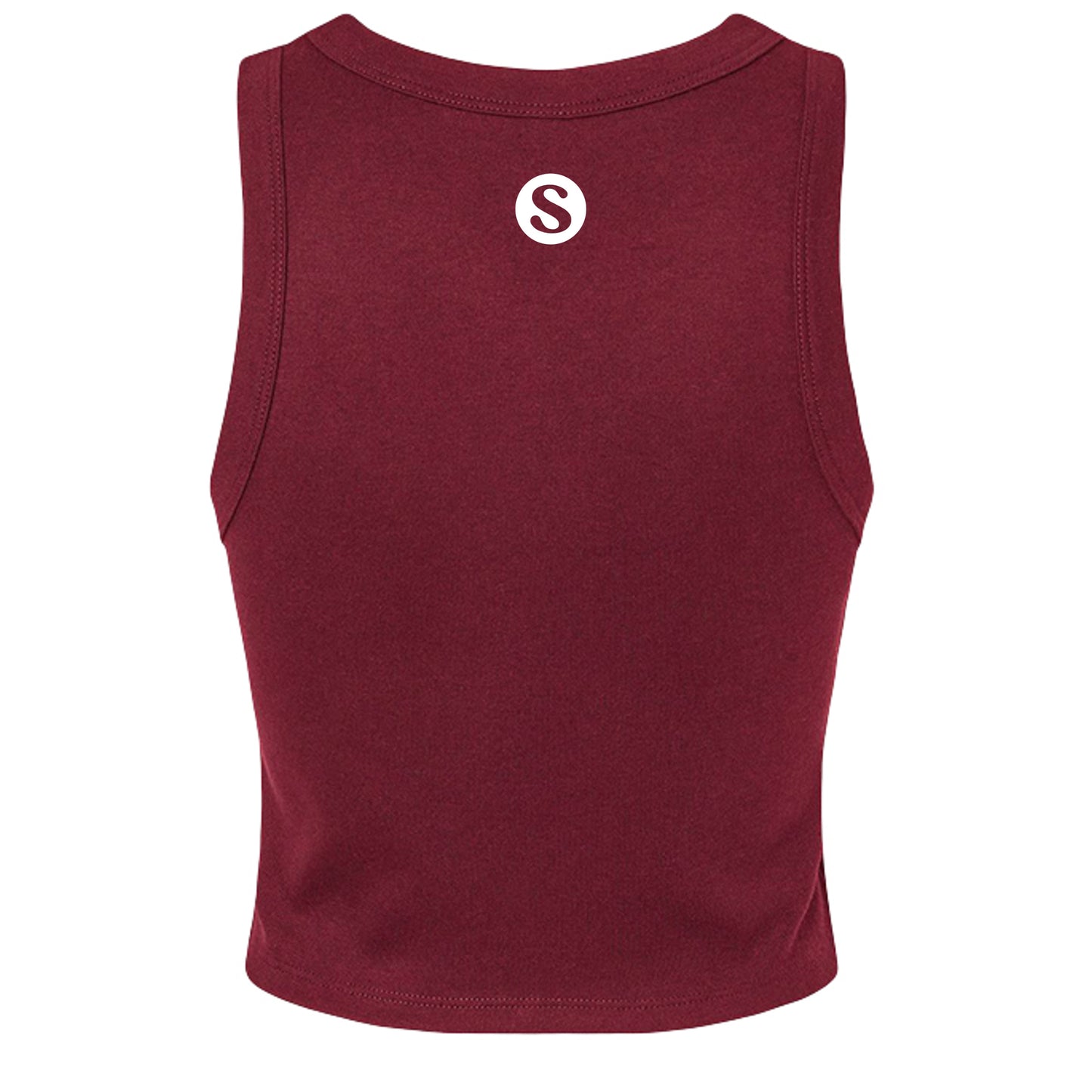 Solid Maroon Blend - 1019 - BACK