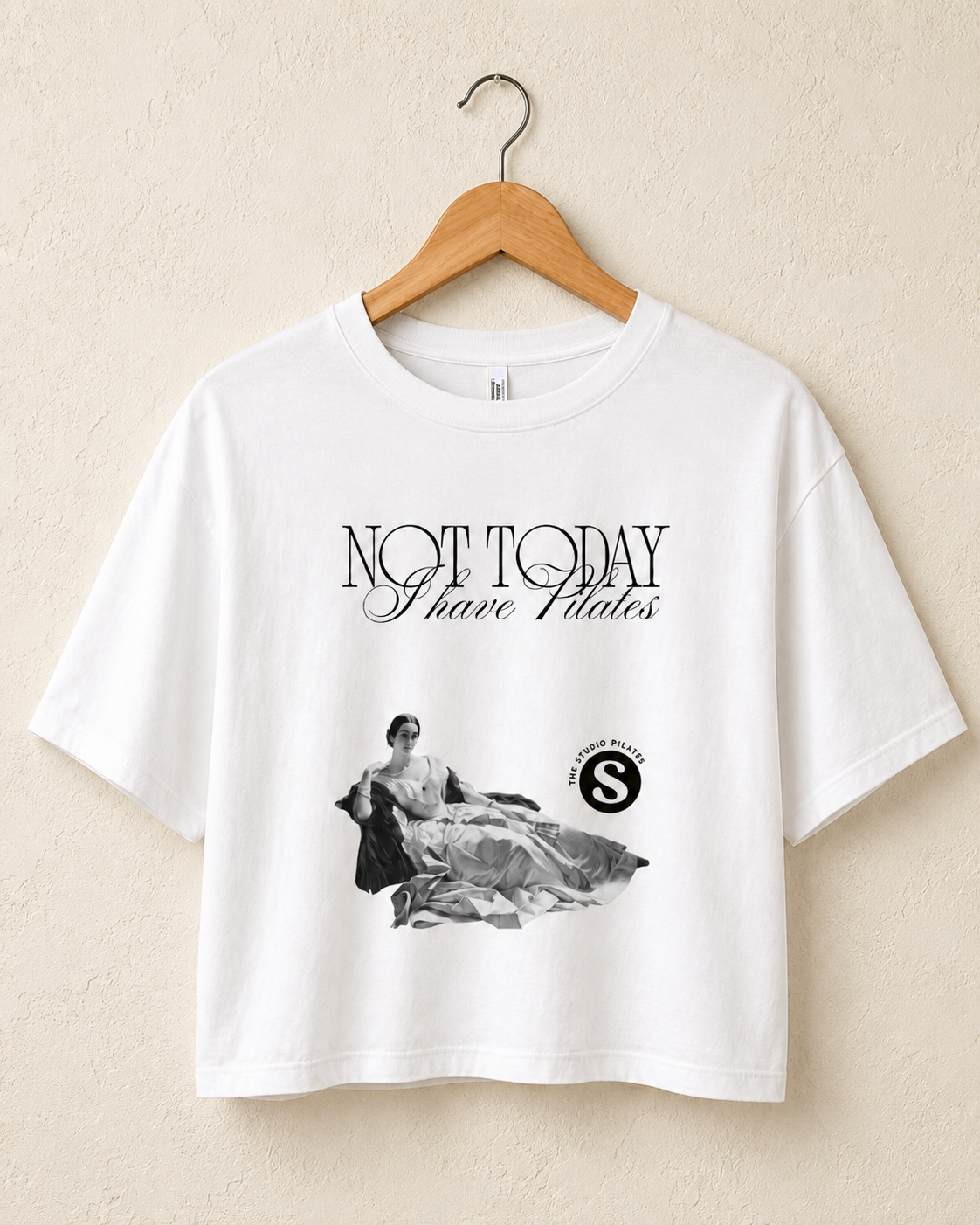 The Studio - Not Today Loose Crop Tee
