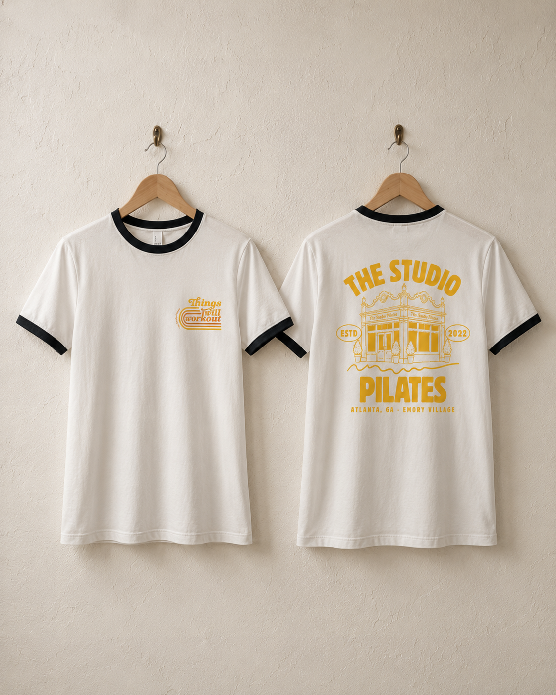 Things Will Work Out Ringer Tee